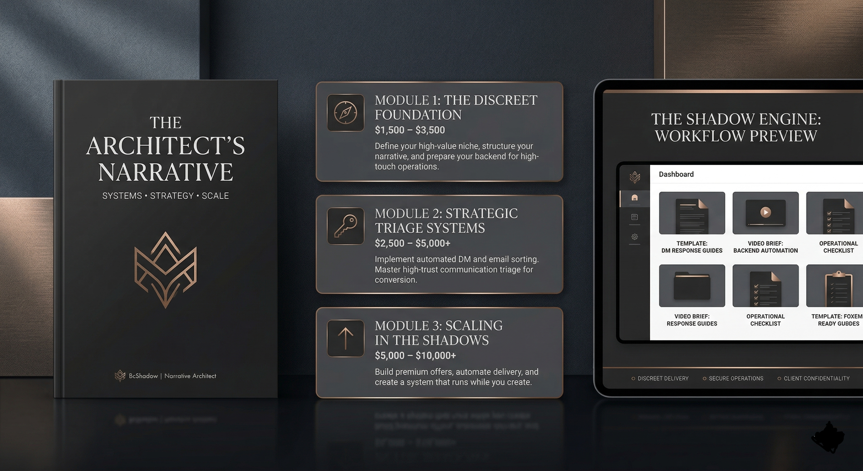 BcShadow Luxury Digital Product Mockup